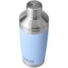 YETI Rambler 20 oz Cocktail Shaker, Stainless Steel, Vacuum Insulated, Black Forest Green(Big Sky Blue)
