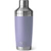 YETI Rambler 20 oz Cocktail Shaker, Stainless Steel, Vacuum Insulated, Black Forest Green(Cosmic Lilac)