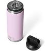 YETI Rambler 26 oz Bottle, Vacuum Insulated, Leakproof, Stainless Steel with Chug Cap(Cherry Blossom – Textured)
