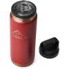 YETI Rambler 26 oz Bottle, Vacuum Insulated, Leakproof, Stainless Steel with Chug Cap(Folds of Honor – Brick)