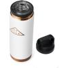 YETI Rambler 26 oz Bottle, Vacuum Insulated, Leakproof, Stainless Steel with Chug Cap(Folds of Honor – White)