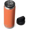 YETI Rambler 26 oz Bottle, Vacuum Insulated, Leakproof, Stainless Steel with Chug Cap(High Desert Clay)