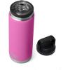 YETI Rambler 26 oz Bottle, Vacuum Insulated, Leakproof, Stainless Steel with Chug Cap(Wildflower Fuchsia)