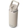 YETI Rambler 26 oz Bottle, Vacuum Insulated, Stainless Steel with Color Matching Straw Cap(Cape Taupe)