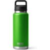 YETI Rambler 36 oz Bottle, Vacuum Insulated, Leakproof, Stainless Steel with Chug Cap(Canopy Green)