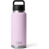 YETI Rambler 36 oz Bottle, Vacuum Insulated, Leakproof, Stainless Steel with Chug Cap(Cherry Blossom – Textured)