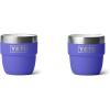 YETI Rambler 4 oz Stackable Cup, Stainless Steel, Vacuum Insulated Espresso/Coffee Cup, 2 Pack(Ultramarine Violet)