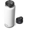 YETI Rambler 46 oz Bottle, Vacuum Insulated, Leakproof, Stainless Steel with Chug Cap(White)