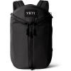 YETI Ranchero Backpack 22L, All-Day Utility Pack, Structured and Durable, Black(Black)