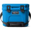 YETI Roadie 15 Hard Cooler with DoubleDuty Shoulder Strap(Big Wave Blue)
