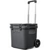 YETI Roadie 48 Wheeled Cooler with Retractable Periscope Handle(Charcoal)