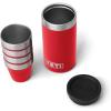 YETI Shot Glasses with Carrying Case, Set of 4(Rescue Red)