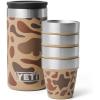 YETI Shot Glasses with Carrying Case, Set of 4(Wetlands Camo)