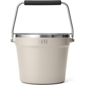 YETI Beverage/Ice Bucket, Holds 6 Longnecks or 3 Bottles of Wine(Cape Taupe)