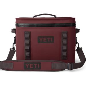 YETI Hopper Flip 18 Portable Soft Cooler(Wild Vine Red)