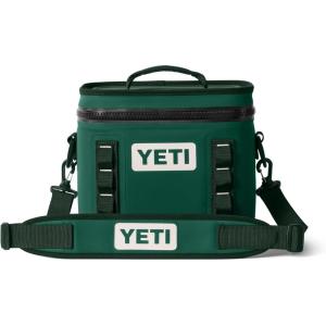 YETI Hopper Flip 8 Portable Soft Cooler(Black Forest Green)