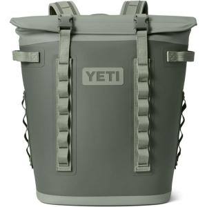 YETI Hopper M Series Backpack Soft Sided Coolers with MagShield Access(Camp Green)