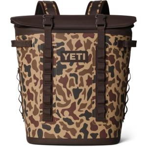 YETI Hopper M Series Backpack Soft Sided Coolers with MagShield Access(Wetlands Camo)