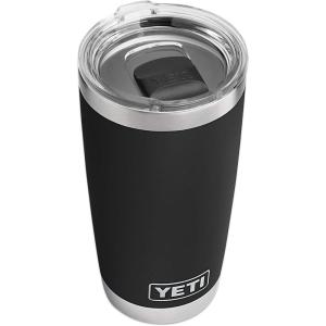 YETI Rambler 20 oz Stainless Steel Vacuum Insulated Tumbler w/MagSlider Lid(Black)