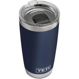 YETI Rambler 20 oz Stainless Steel Vacuum Insulated Tumbler w/MagSlider Lid(Navy)