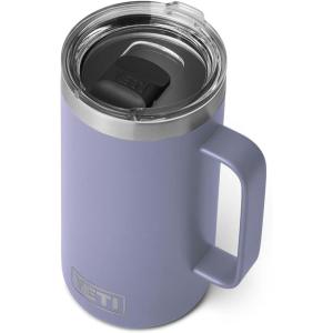 YETI Rambler 24 oz Mug, Vacuum Insulated, Stainless Steel with MagSlider Lid(Cosmic Lilac)