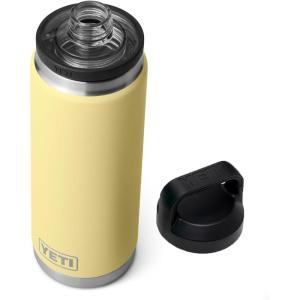 YETI Rambler 26 oz Bottle, Vacuum Insulated, Leakproof, Stainless Steel with Chug Cap(Daybreak Yellow)