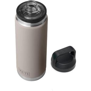 YETI Rambler 26 oz Bottle, Vacuum Insulated, Leakproof, Stainless Steel with Chug Cap(Sharptail Taupe)