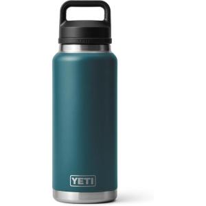 YETI Rambler 36 oz Bottle, Vacuum Insulated, Leakproof, Stainless Steel with Chug Cap(Agave Teal)