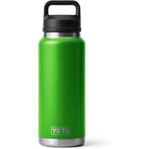 YETI Rambler 36 oz Bottle, Vacuum Insulated, Leakproof, Stainless Steel with Chug Cap(Canopy Green)