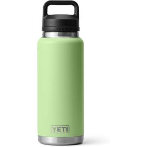 YETI Rambler 36 oz Bottle, Vacuum Insulated, Leakproof, Stainless Steel with Chug Cap(Key Lime)