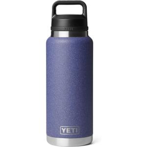 YETI Rambler 36 oz Bottle, Vacuum Insulated, Leakproof, Stainless Steel with Chug Cap(Moon Dust – Textured)