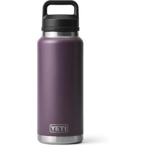 YETI Rambler 36 oz Bottle, Vacuum Insulated, Leakproof, Stainless Steel with Chug Cap(Nordic Purple)