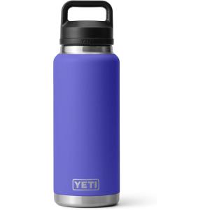 YETI Rambler 36 oz Bottle, Vacuum Insulated, Leakproof, Stainless Steel with Chug Cap(Ultramarine Violet)