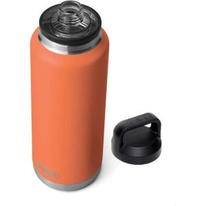 YETI Rambler 46 oz Bottle, Vacuum Insulated, Leakproof, Stainless Steel with Chug Cap(High Desert Clay)