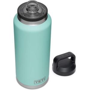 YETI Rambler 46 oz Bottle, Vacuum Insulated, Leakproof, Stainless Steel with Chug Cap(Seafoam)