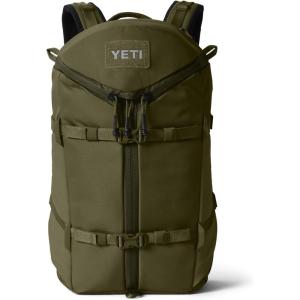 YETI Ranchero Backpack 22L, All-Day Utility Pack, Structured and Durable, Black(Olive)