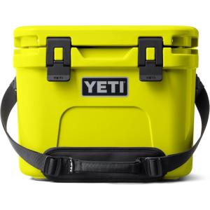 YETI Roadie 15 Hard Cooler with DoubleDuty Shoulder Strap(Firefly Yellow)