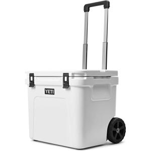 YETI Roadie 60 Wheeled Cooler with Retractable Periscope Handle(White)