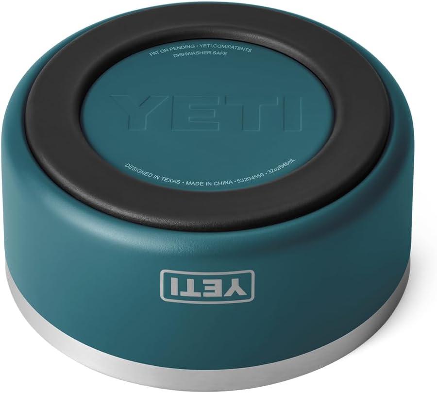 imageYETI Boomer 4 Stainless Steel NonSlip Dog Bowl Holds 32 OuncesAgave Teal
