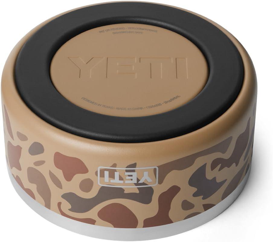 imageYETI Boomer 4 Stainless Steel NonSlip Dog Bowl Holds 32 OuncesWetlands Camo