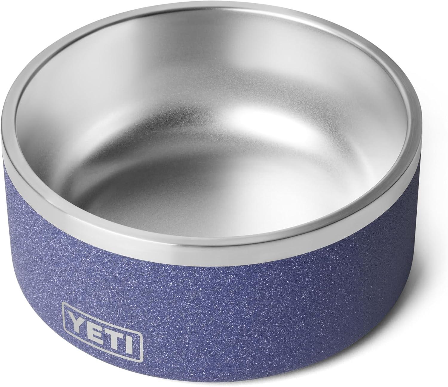 imageYETI Boomer 8 Stainless Steel NonSlip Dog Bowl Holds 64 OuncesMoon Dust Textured