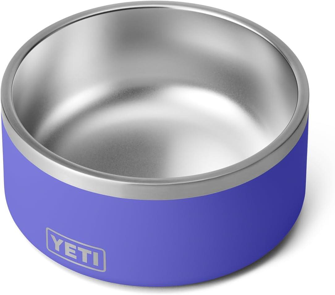 imageYETI Boomer 8 Stainless Steel NonSlip Dog Bowl Holds 64 OuncesUltramarine Violet