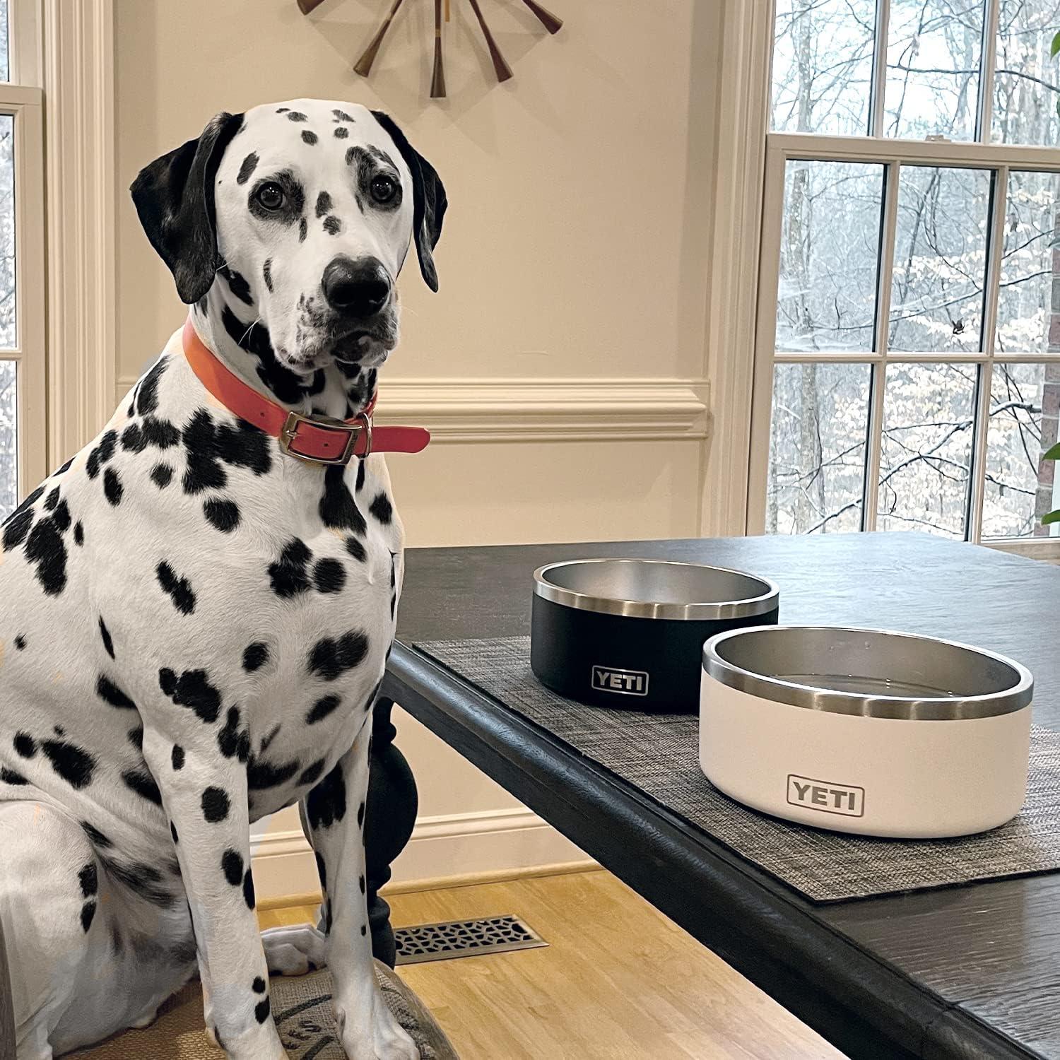 imageYETI Boomer 8 Stainless Steel NonSlip Dog Bowl Holds 64 OuncesWhite