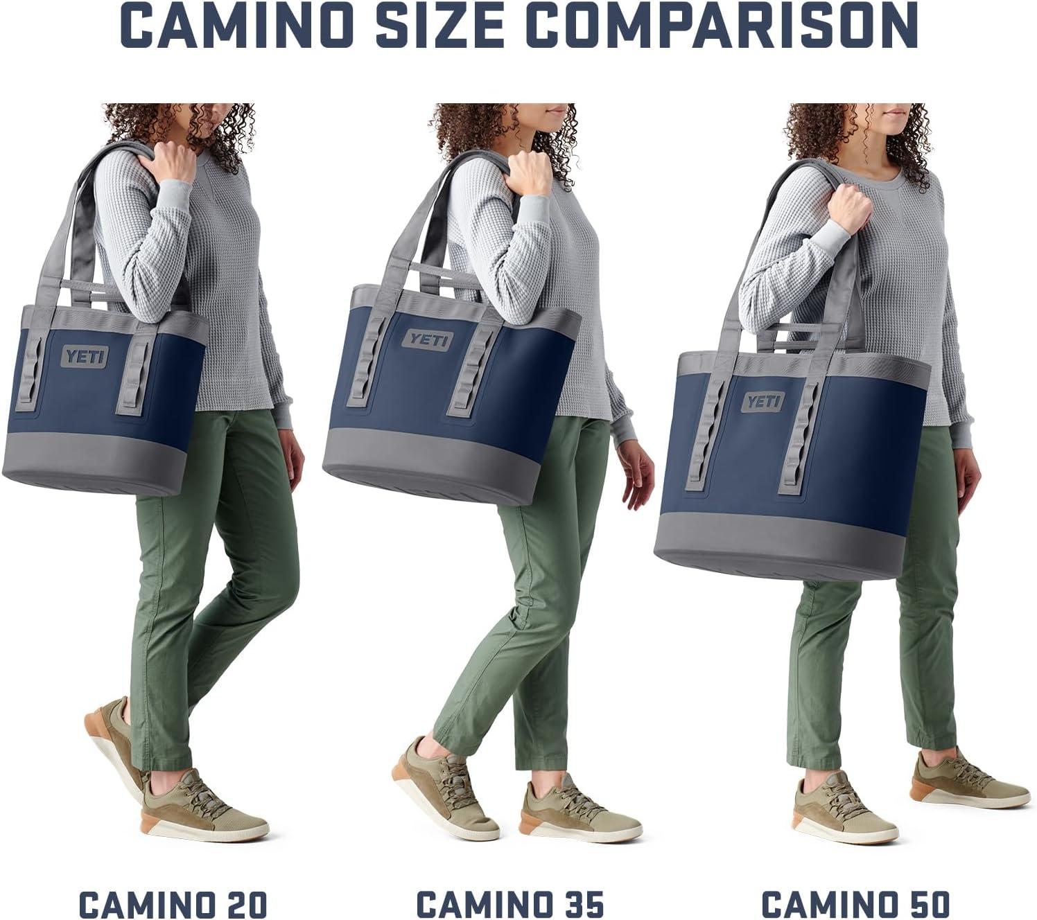 imageYETI Camino 35 Carryall with Internal Dividers AllPurpose Utility Boat and Beach Tote Bag Durable WaterproofNavy