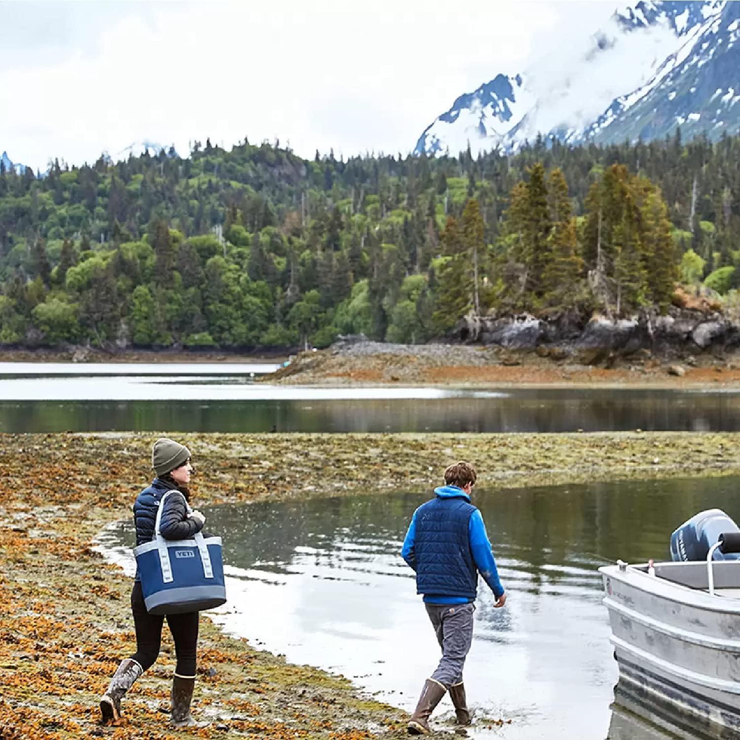 imageYETI Camino 35 Carryall with Internal Dividers AllPurpose Utility Boat and Beach Tote Bag Durable WaterproofNavy