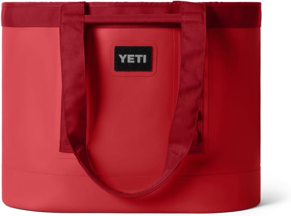 imageYETI Camino 50 Carryall with Internal Dividers AllPurpose Utility Boat and Beach Tote Bag Durable WaterproofRescue Red