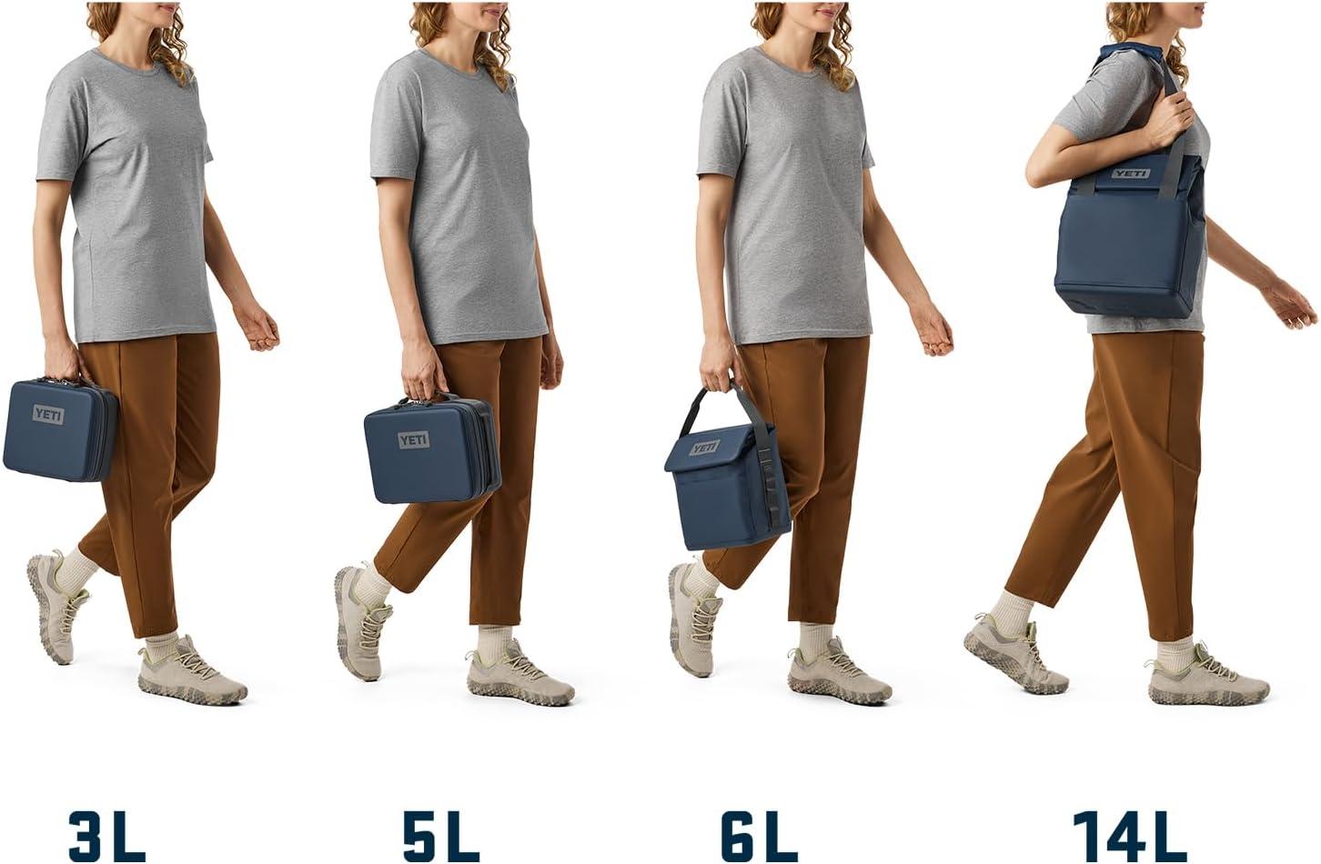 imageYETI Daytrip 6L Insulated Soft Cooler Lunch Bag OliveCherry Blossom