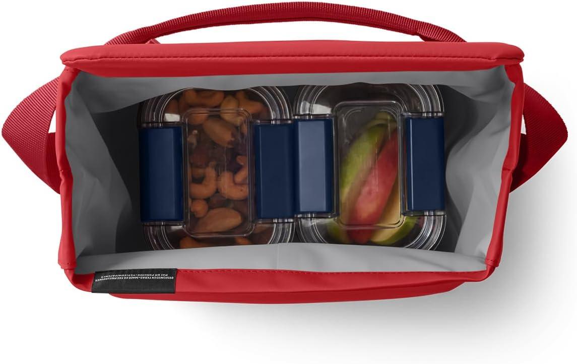 imageYETI Daytrip 6L Insulated Soft Cooler Lunch Bag OliveRescue Red