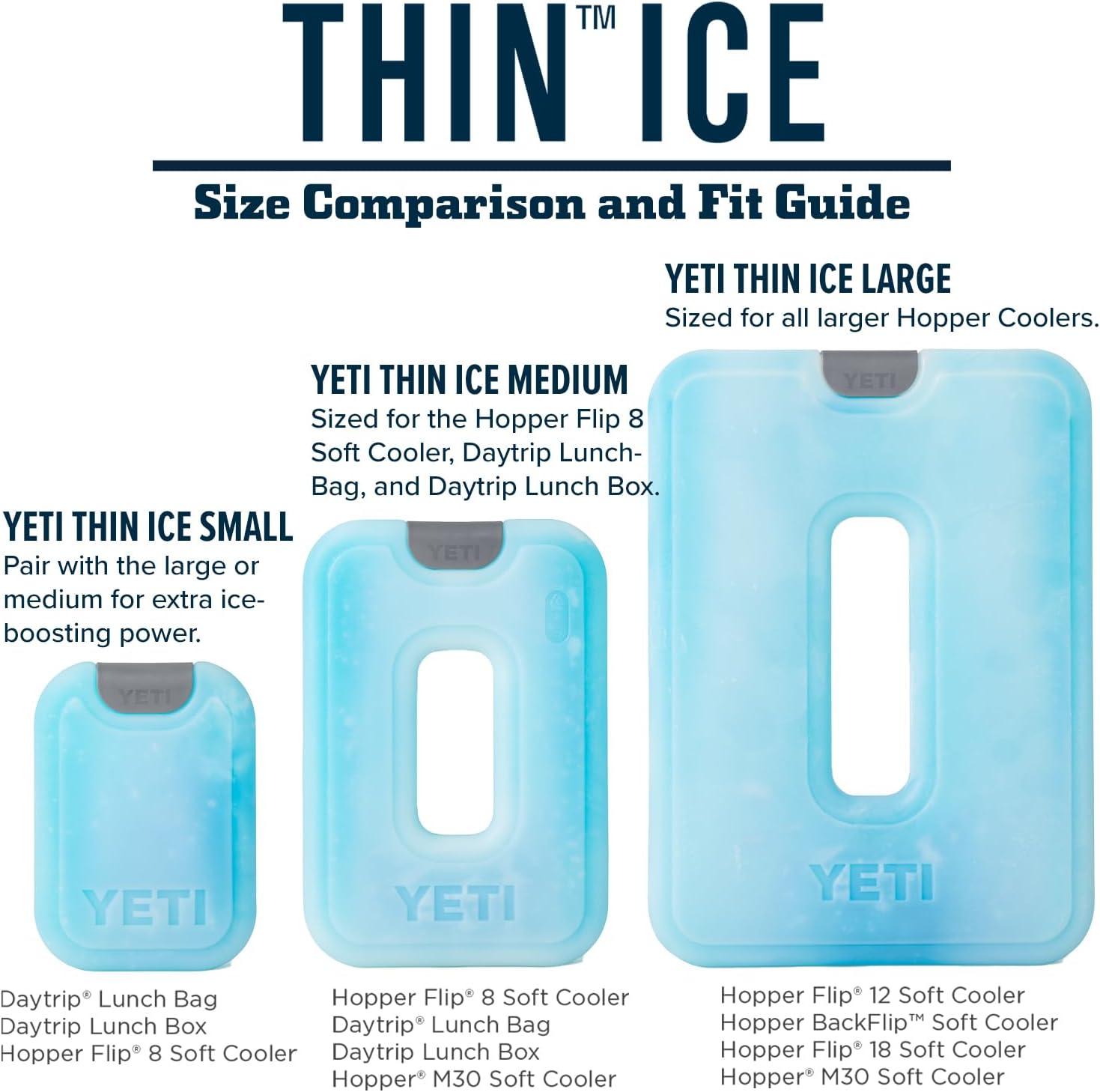 imageYETI ICE Sheet Refreezable Reusable Cooler Ice PackLarge