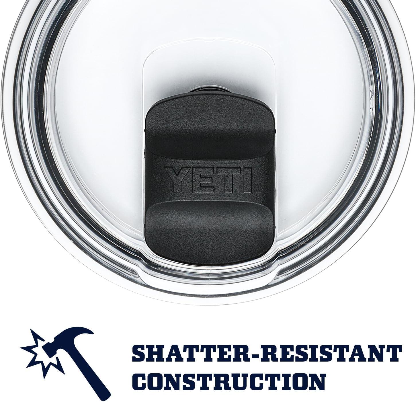 imageYETI Rambler 10 oz Stackable Mug Vacuum Insulated Stainless Steel with MagSlider Lid WhiteSandstone Pink